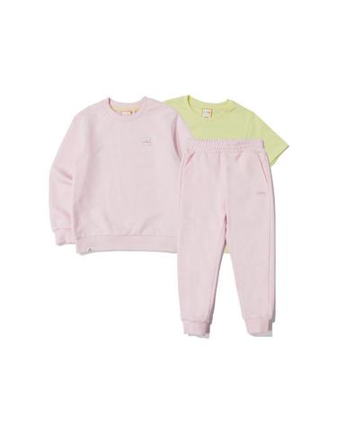 [아이더] 키즈 에센셜 맨투맨 3PCS 셋업세트_JUP23251P1