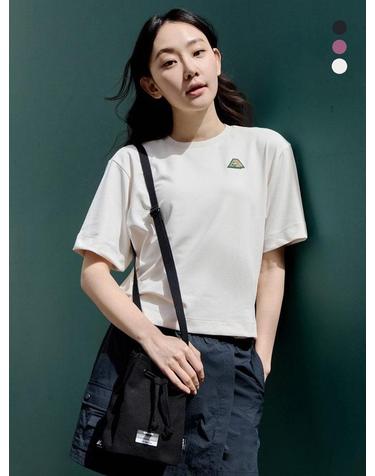 [아이더] 여성 콜드브루 반팔 라운드 티셔츠_DWM23212