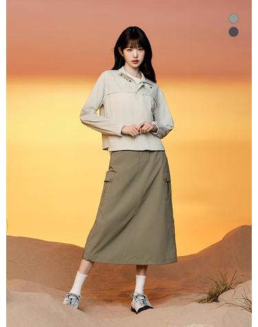 [아이더](장원영착용) 여성 하이크 팩 스커트_DWM24356