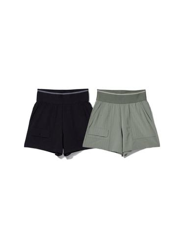 [아이더] 여성 빅 스퀘어 반바지_DWM23308