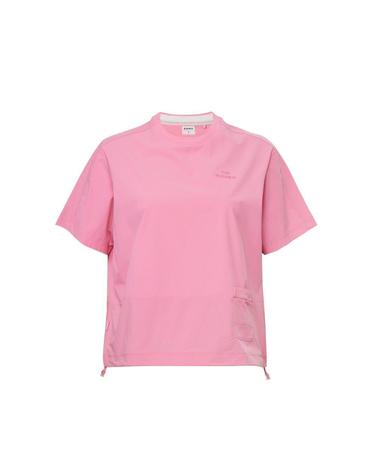 [아이더] 여성 온더락 쉐도우 우븐 포켓 라운드 티셔츠_DWM25216