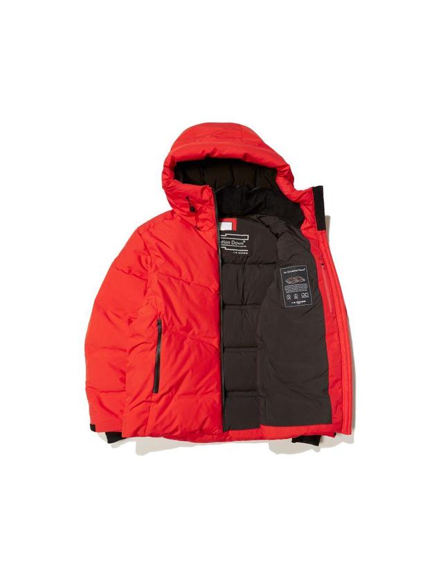 아이더 [아이더] 남성 써큘라트 테크니컬 푸퍼 구스다운 숏패딩 자켓_DMW24542O6 착용컷
