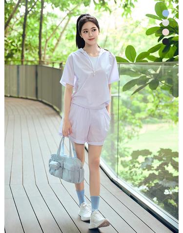 [26SS][다이나핏 공식] 여성 미니 루카 후드 아노락_YWM26252