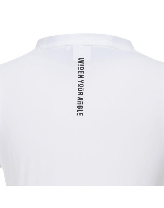 와이드앵글 [와이드앵글] 여성 RANGE WEAR 벤틸레이션 반팔 티셔츠_WWM21282 착용컷