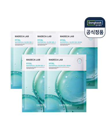 센텔리안24 마데카 랩 히알 워터풀 글로우 겔 마스크팩 5매