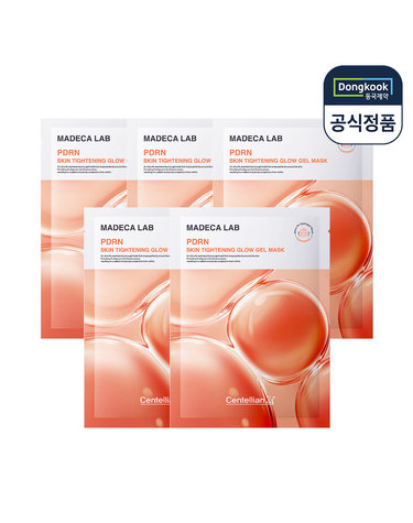 센텔리안24 마데카 랩 피디알엔 스킨 타이트닝 글로우 겔 마스크팩 5매