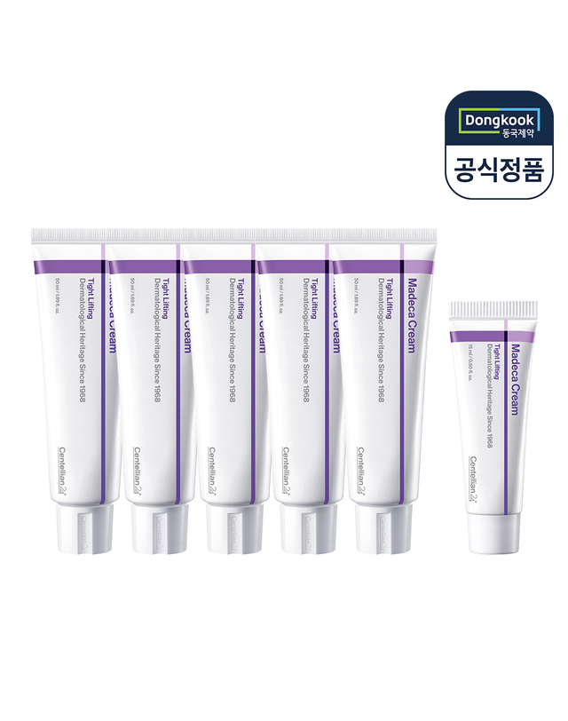 센텔리안24 [VIP] 센텔리안24 마데카크림 타이트 리프팅 50ml 5개+15ml 1개 착용컷