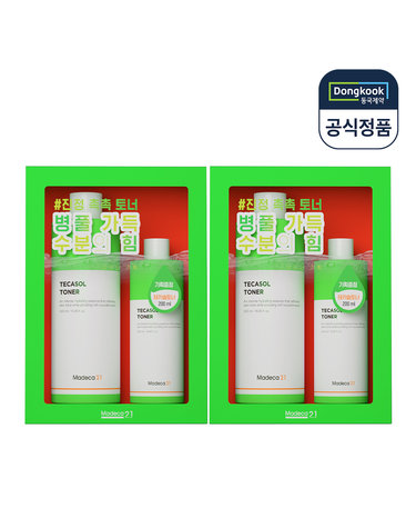 동국제약 마데카21 테카솔 토너 기획세트 (500ml+200ml) 2SET
