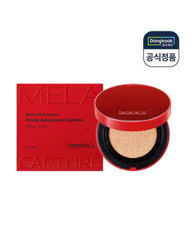 센텔리안24 마데카 멜라캡처 토닝 에이징 커버 쿠션15g 본품 (21호/23호) / PA+++ 기미 잡티 쿠션