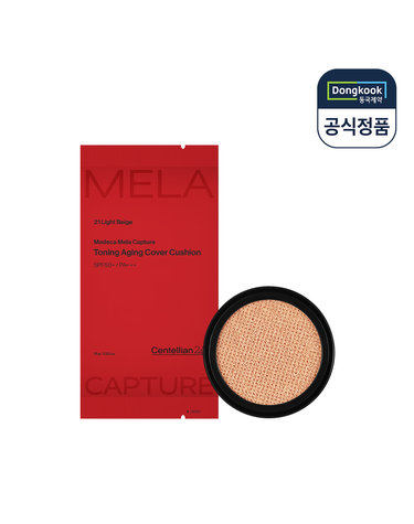 센텔리안24 마데카 멜라캡처 토닝 에이징 커버 쿠션 리필 15g 1개 SPF50+ / PA+++ 기미 잡티