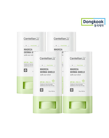 센텔리안24 마데카 더마쉴드 세이프 선스틱 18g 4개(SPF50+ PA++++)