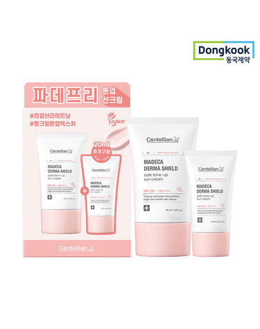 [VIP] 센텔리안24 마데카 더마 쉴드 세이프 톤업 선크림 40ml+20ml 듀오세트 1개