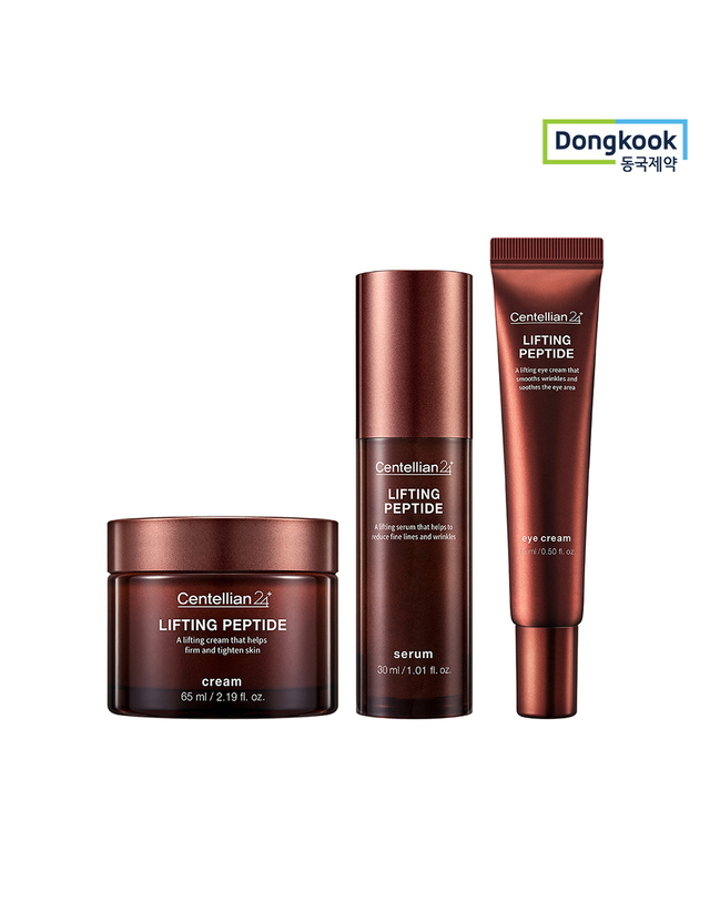 센텔리안24 센텔리안24 리프팅 펩타이드 세럼 30ml+크림 65ml+아이크림 15ml 착용컷