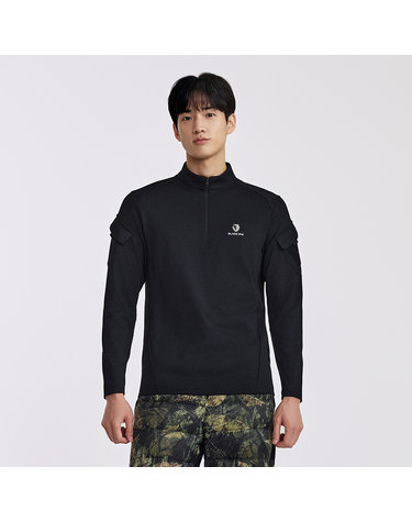 남성 택티컬 컴뱃셔츠_BK