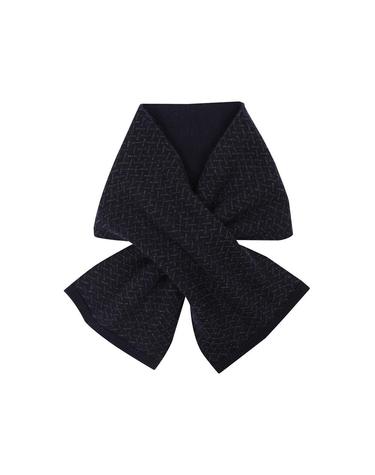 캐시미어100 쁘띠 올오버 머플러 네이비_OMW1ACF2107N1