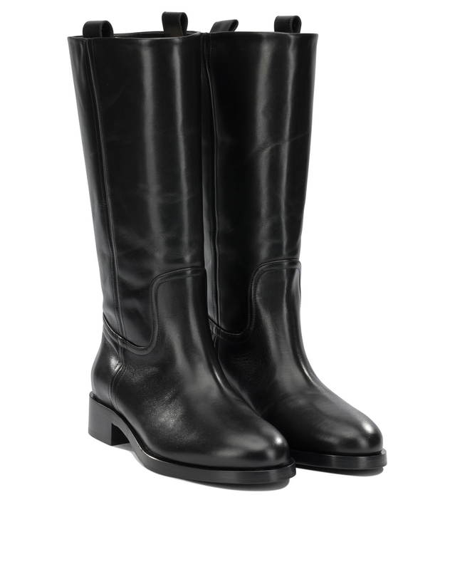 에이디 [해외직구][아이데]Theo 롱 부츠 THEOCALF LEATHERBLACK 7560482 착용컷