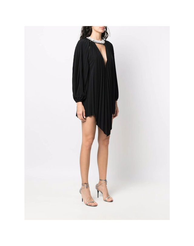 알렉산드레 보티에 [해외직구][알렉산드레 보티에] 긴팔원피스 222DR1689B BLACK 400954 착용컷