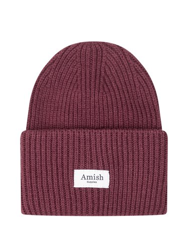 [해외직구][아미쉬] 비니 AMX004CT82XXXXC0249 BURGUNDY 7564145