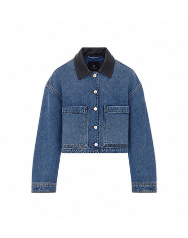 [해외직구][애니 빙] 데님 자켓 A0112920WHD94WASHED BLUE 7571986