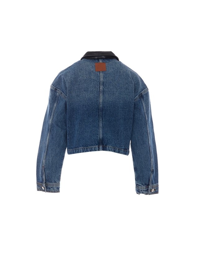 애니빙 [해외직구][애니 빙] 데님 자켓 A0112920WHD94WASHED BLUE 7571986 착용컷