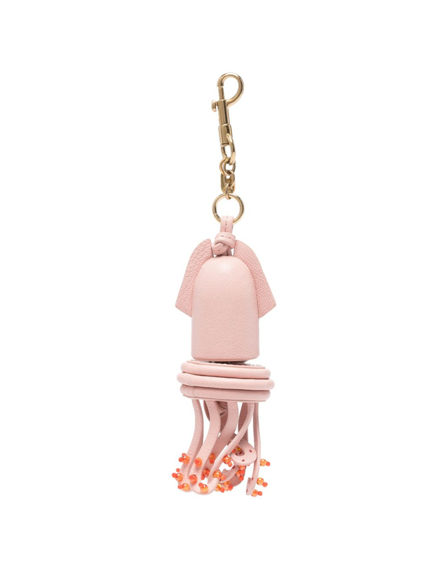안야 힌드마치 [해외직구][안야힌드마치] 키링 208444PINK 7479382 착용컷