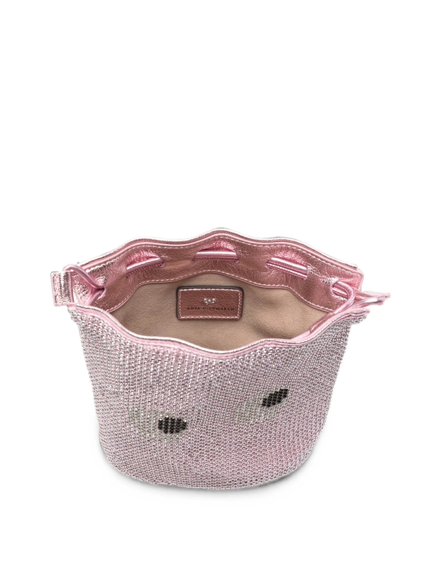 안야 힌드마치 [해외직구][안야힌드마치] 숄더백 208895PINK 7479841 착용컷