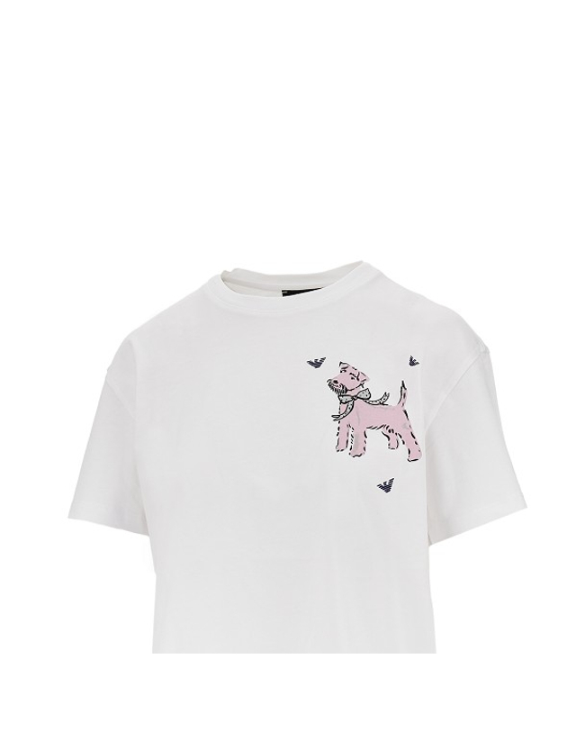 아르마니 [해외직구][엠포리오 아르마니] 반팔 티셔츠 EW005338AF25885U0002-U0002 7531917 착용컷