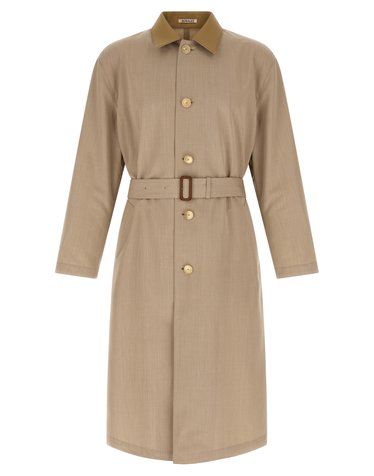 [해외직구][오라리]Wool Max Canvas 남성 코트 A26SC01WCTOPGRAYBEIGE 7387443