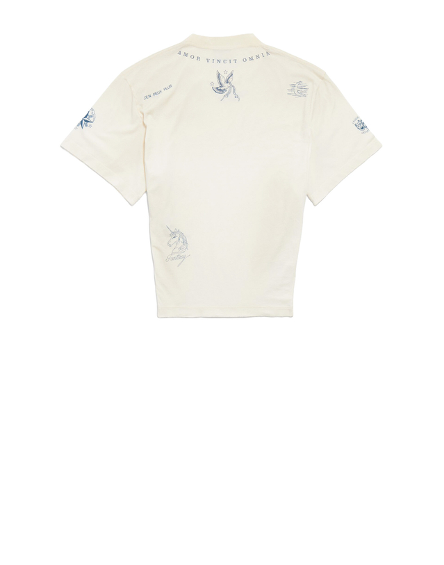 발렌시아가 [해외직구][발렌시아가] 반팔 티셔츠 A0016UTUVQ39002 7512379 착용컷