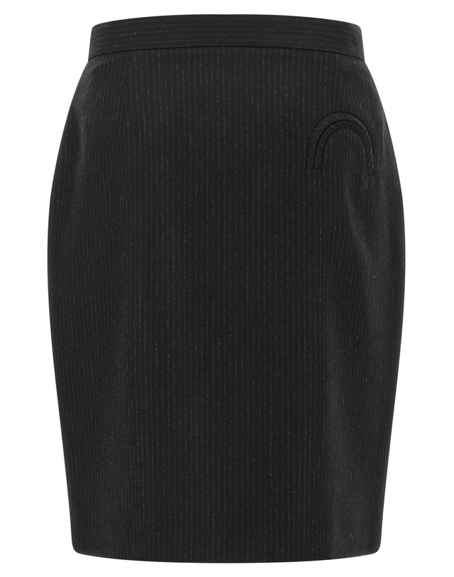 블레이즈 밀라노 [해외직구][블레이즈 밀라노]Classy Carbon - Popeye 미디스커트 SKOLL01CLSNY03 7578754 착용컷