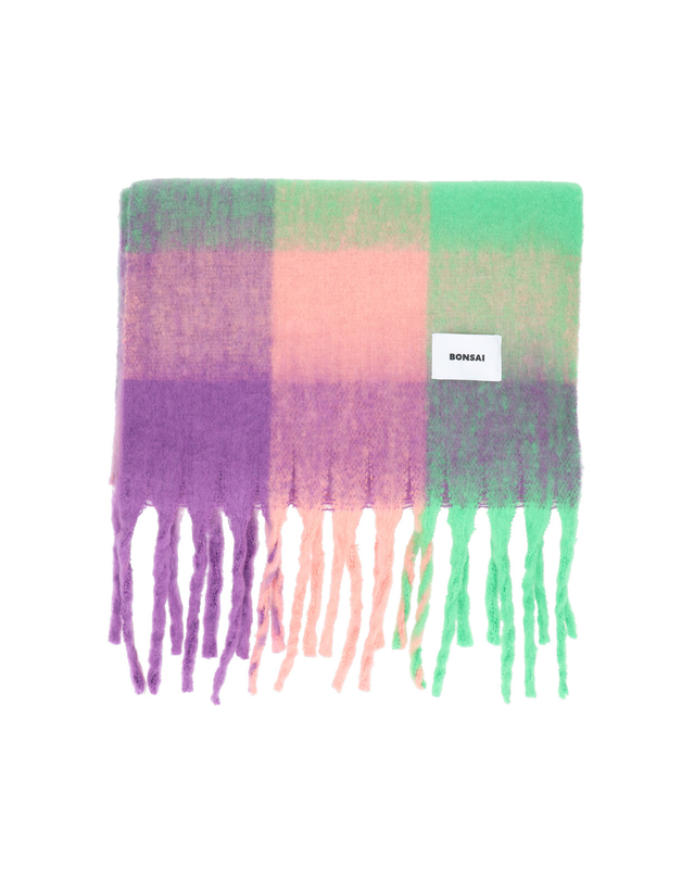 본사이 [해외직구][본사이] 스카프 AW25AC004V4MUL1 7324259 착용컷