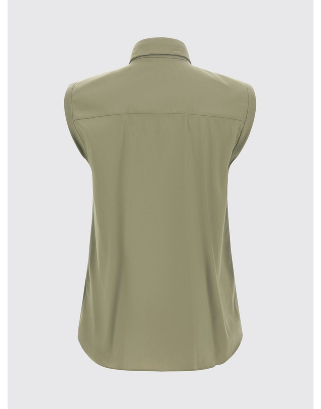 브루넬로 쿠치넬리 [해외직구][브루넬로쿠치넬리] 민소매 셔츠 M0091MA616 C3066 7462878 착용컷
