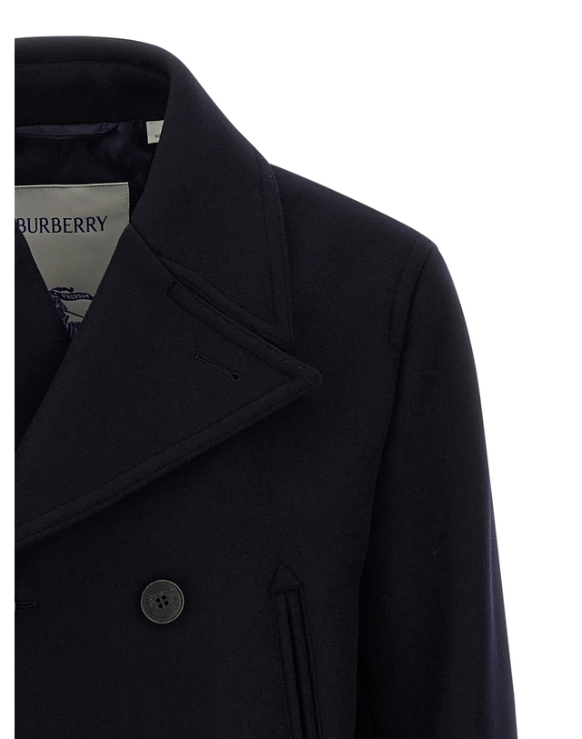 버버리 [해외직구][버버리]Shelborne 남성 코트 8115005NAVY 7506101 착용컷