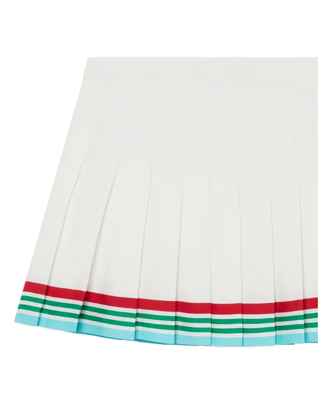 카사블랑카 [해외직구][카사블랑카] 미니스커트 WS25SK03202-WHITE 6562403 착용컷