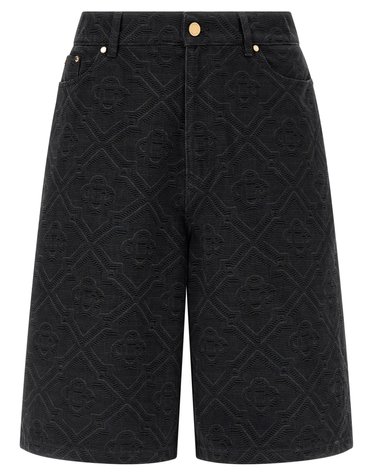 [해외직구][카사블랑카]Laser Monogram Denim 남성 반바지 MSP26TR39701 7126454