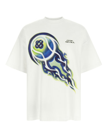 [해외직구][카사블랑카]Flaming Tennis Ball 반팔 티셔츠 MSP26JTS06401 7126607