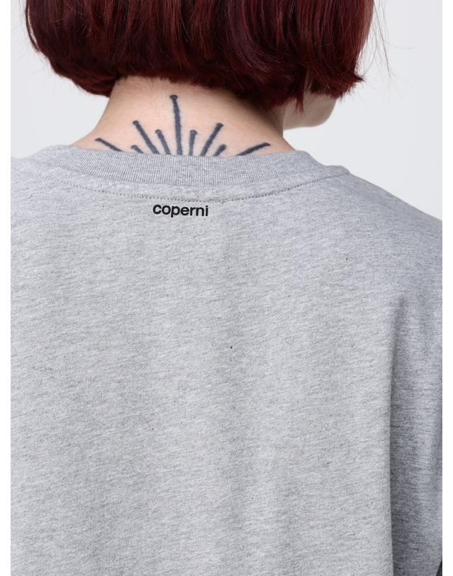 코페르니 [해외직구][코페르니] 반팔 티셔츠 COPJS212F5036 GRY 7350583 착용컷