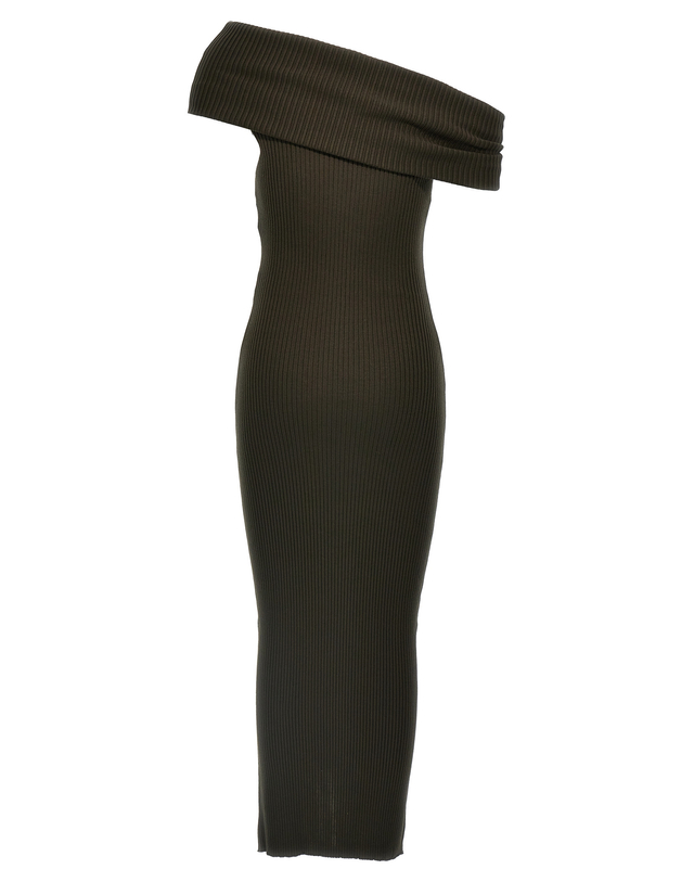 쿠레주 [해외직구][꾸레쥬]Twist Rib Knit Long 민소매원피스 324MRO469FI00011093 2932062 착용컷