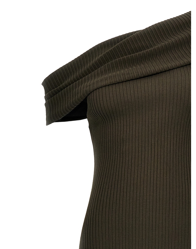쿠레주 [해외직구][꾸레쥬]Twist Rib Knit Long 민소매원피스 324MRO469FI00011093 2932062 착용컷