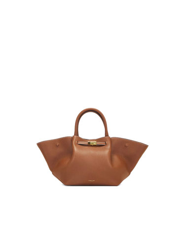 [해외직구][드멜리어]미디 뉴욕 토트백 N81 LEATHER MIDI NEW Y TAN 7411704