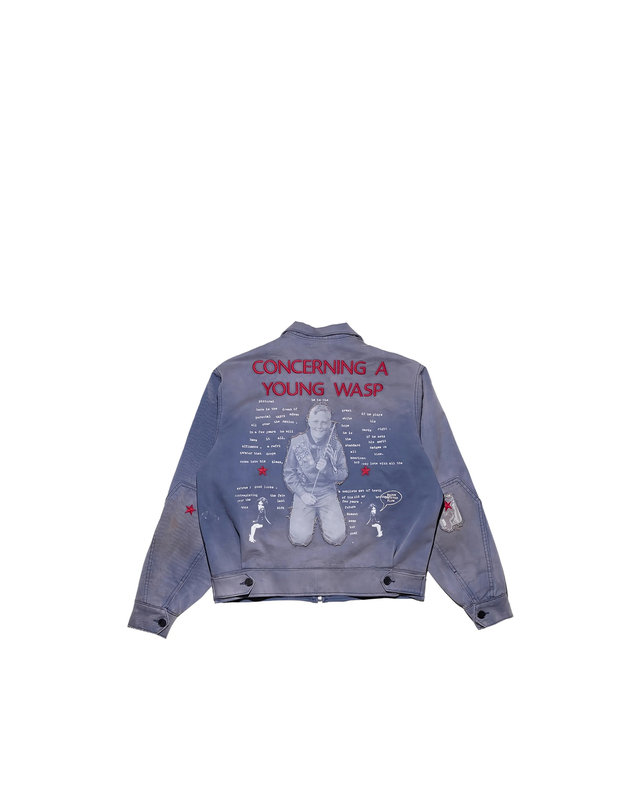 앙팡리쉬데프리메 [해외직구][앙팡리쉬데프리메] 데님 자켓 03-0603 NAVY 7449532 착용컷