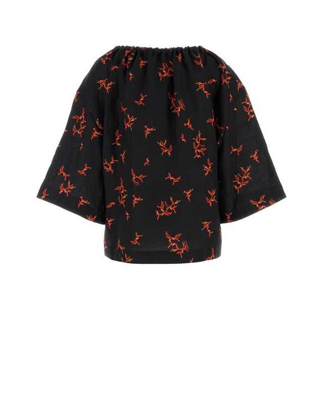펜디 [해외직구][펜디] 반팔 티셔츠 FXD580AT8M F1MVP 6268153 착용컷