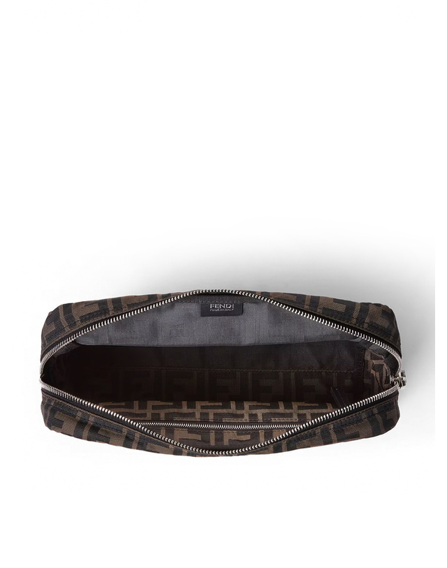 펜디 [해외직구][펜디] 파우치 8N0220B1J2F1PR4 TOBACCO MORO BLACK 7484851 착용컷