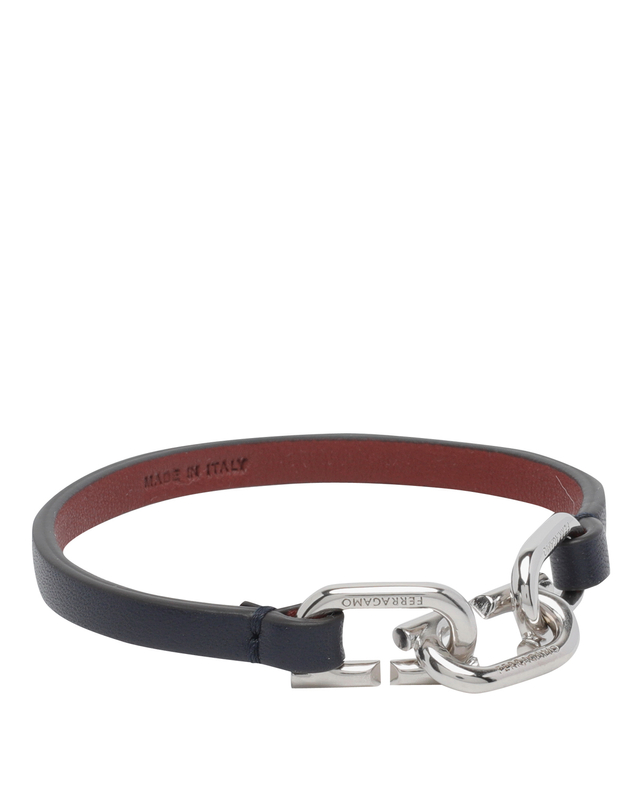 페라가모 [해외직구][페라가모] 팔찌 791079770407NAVY/C.RED 7088692 착용컷