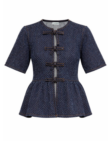[해외직구][가니]PEPLUM 블라우스 A1040088_077 7105022