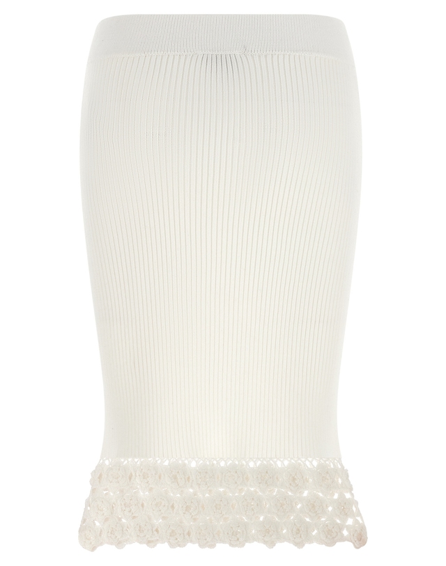 가니 [해외직구][가니]Cotton Crochet 롱스커트 A1090204135 7226090 착용컷