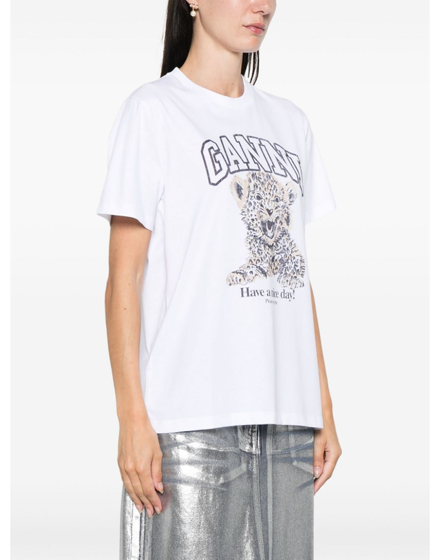 가니 [해외직구][가니]LEOPARD (레오파드) 반팔 티셔츠 T4124943 7355731 착용컷