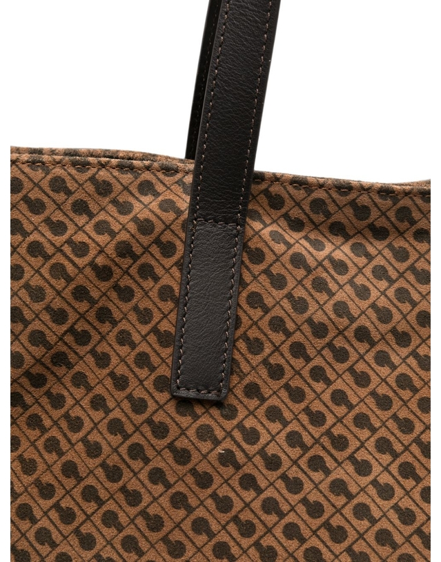 게라디니 [해외직구][게라르디니] 토트백 GHB0313 LARGE SHOPPER TOFFEE 7524318 착용컷