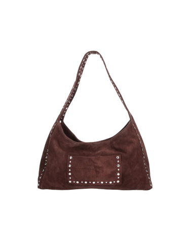 [해외직구][기마구아스] 숄더백 MAXI FRANCA BAG SUEDEBROWN 7609233