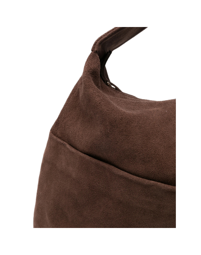 지마구아스 [해외직구][기마구아스] 토트백 MAXI SACCO SUEDE BROWN 7584379 착용컷
